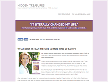 Tablet Screenshot of hiddentreasuresbook.com